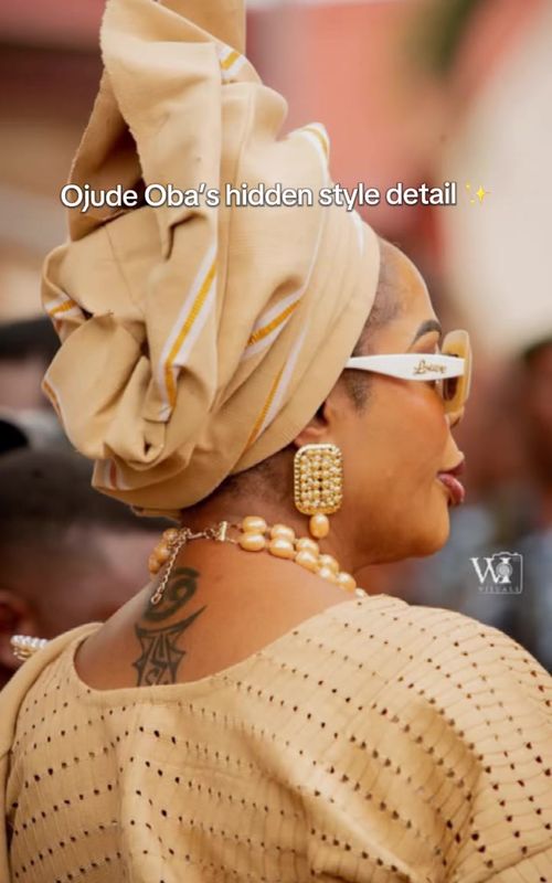 Everyone noticed the outfits. We noticed the details. 👀✨ These were some of the most eye-catching tattoos we spotted at Ojude Oba 2026. Which one stood out to you? #OjudeOba2026 #OjudeOba #TheSmartOwambe #NigerianCulture #FashionTok 