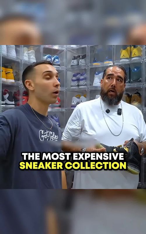 The Most Expensive Sneaker Collection! #tiktokgrowthchallenge #sneakers #collection #fyp 