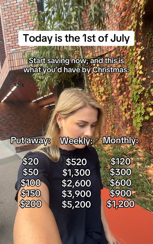 The new financial year has officially started. Here’s what you could save by Christmas… #savingschallenge #savingmoney #moneytips 
