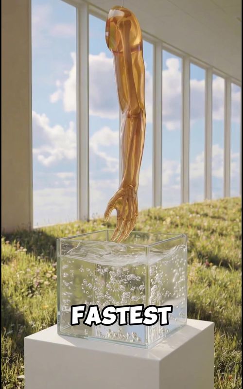 Which Acid Dissolves Your hand the Fastest #anatomy #biology #science #didyouknow #stem 