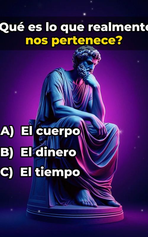PREGUNTAS DE CULTURA GENERAL Quiz de sabiduría ¿Qué es lo que realmente nos pertenece? #quiz #trivia #triviador #quiztrivia #quizgo #culturageneral