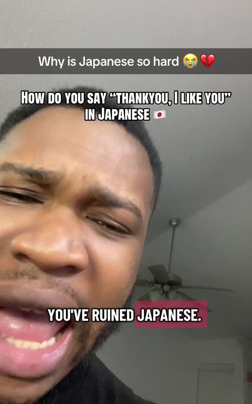 Learning Japanese with my crazy lingotok tutor #language #japanesetok #LingotokApp #lingotok 