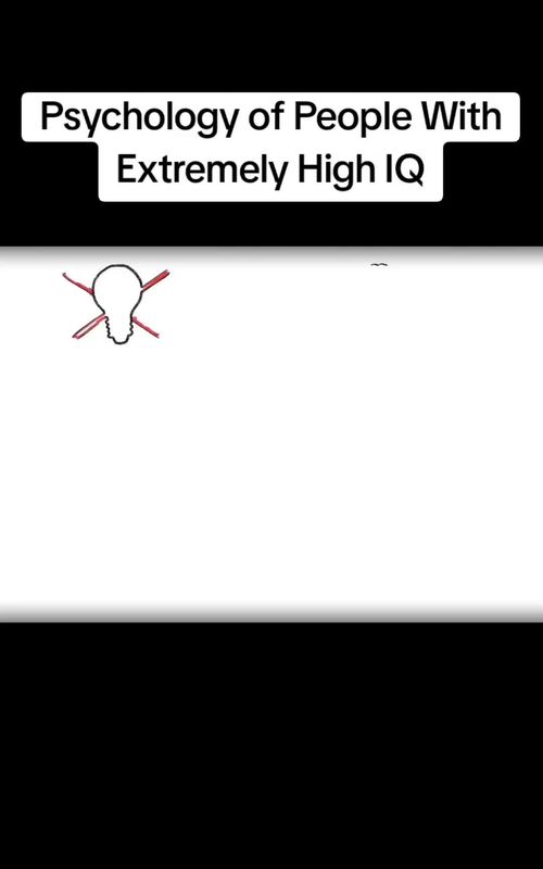 Psychology of People With Extremely High IQ #psychology #psychologyfacts #highiq #darkpsychologytricks #fyp 