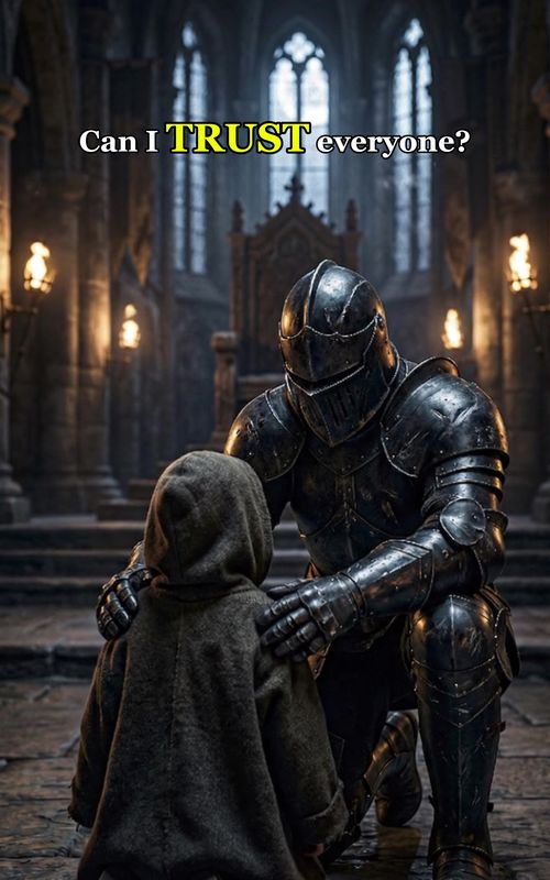 Can you trust everyone? No. Watch what people do when no one is looking. #darkfantasy #knight #cinematic #trust #loyalty 