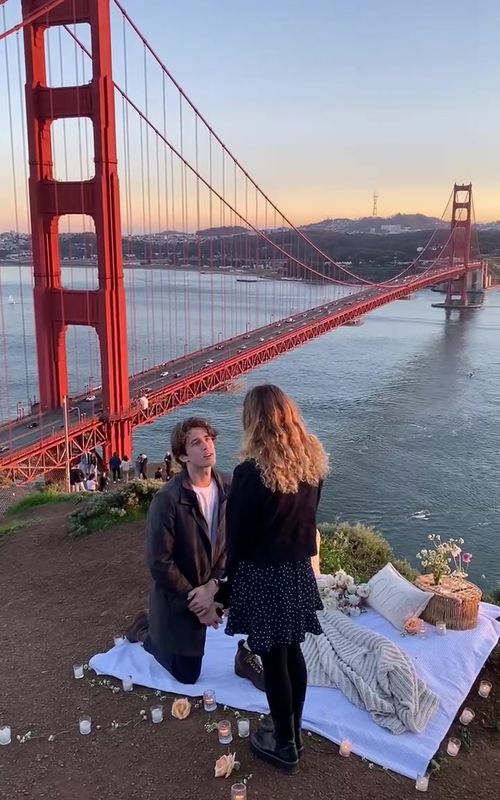 Here’s to forever ❤️ #engagement #engaged #engagementday #proposal #couple #couplelove #lovestory