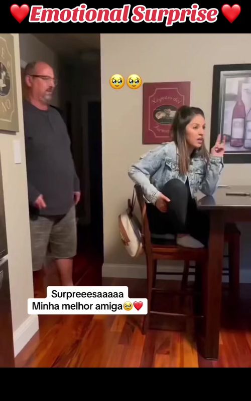 Emotional surprise ❤️ happy surprise #emotional #emotionalsurprise #military #surprise #cominghome #gohome #cominghomesurprise 