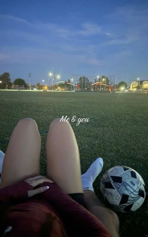 Only me and you.    #soccerbf #couple #foryoupage #viral #soccertiktok 