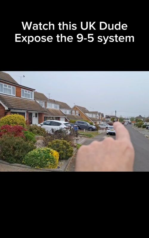 Watch This UK Dude Expose The 9-5 System.  #realtalk #motivation #fyp #9to5isnotforme #mindset 