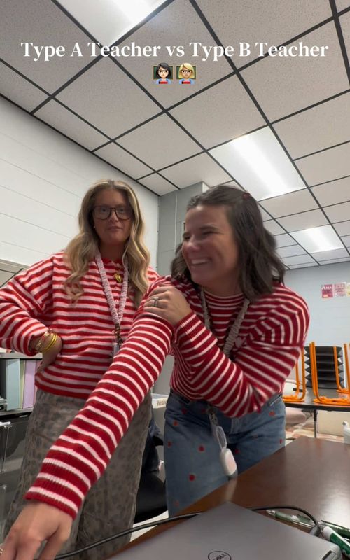 I feel like you cannot have a great friendship unless you have two polar opposite types of running a classroom. The unintentional planning should tell you everything you need to know too 😝 @Mrs. Hanvey #teachertok #teachersoftktok #funnyteachers #teacherbesties 
