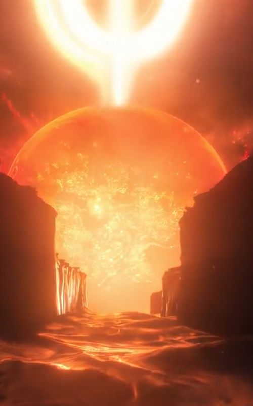 Red energy of the Universe 🔴 #space #astronomy #universe #edit #vfx
