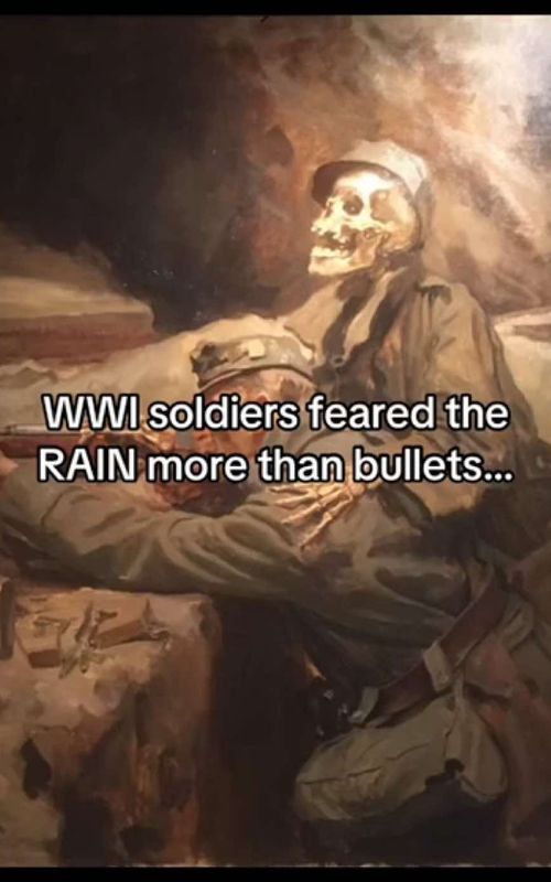 Trenches turned in to MUD hells 🪖⛑️ #WW1 #History #facts #creepy 