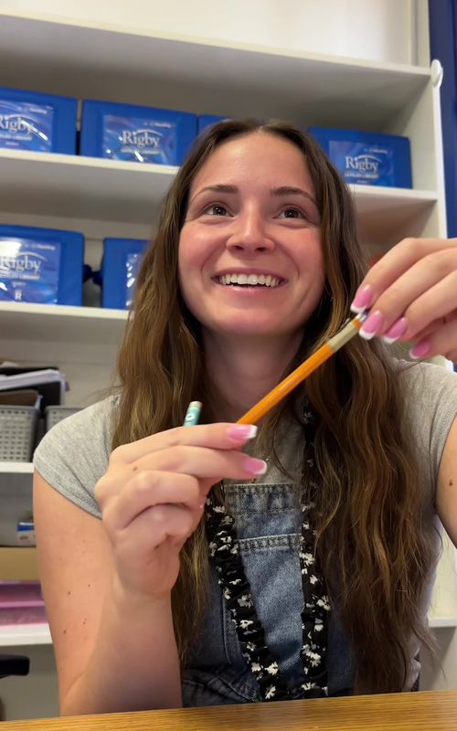 These pencils have been through it … geeeeeesh #teacher #teachersoftiktok #teachertiktok #teach #classroom 