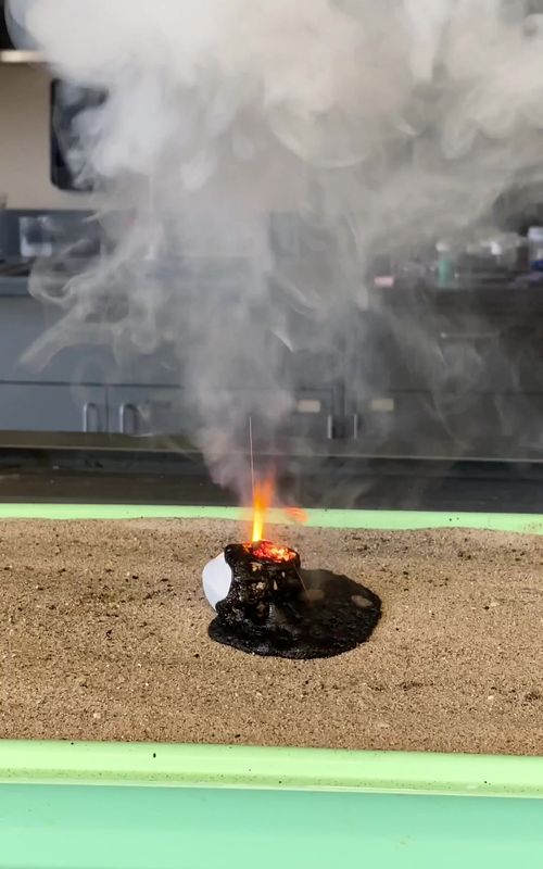 Fighting fire with fire. #sciencetok #LearnOnTikTok