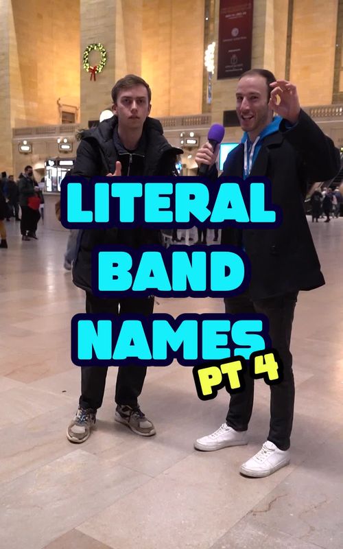 Can YOU Guess This Literal Band Name?  #games #trivia #music #musictrivia #wannaplay #wannaplaytv #hunch #hunchstudios #fredrikfridays #foryou #fy 