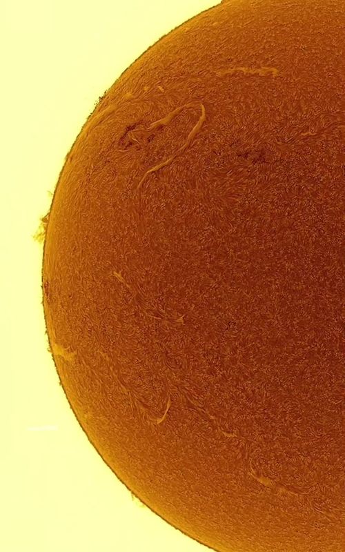 SUN ☀️ see ohhh beautiful #ISS #space5600 #foryou #foryoupage #viraltiktok #viralvideo #whotofollow #100million #capcut #tiktok #moon #500k #zoom #space #sun #whattowhatch? #star #ISS #space5600 