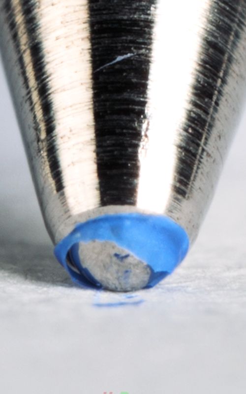 How do erasable pens work? #urday #macro #howitworks #closeup