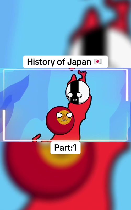 Where it all began 🇯🇵 — from myth to monarchy, the story of Japan starts long before samurai walked the land. Part 1 takes us back to the roots few ever talk about. #History #japan #countryballs #fyp #historytok 