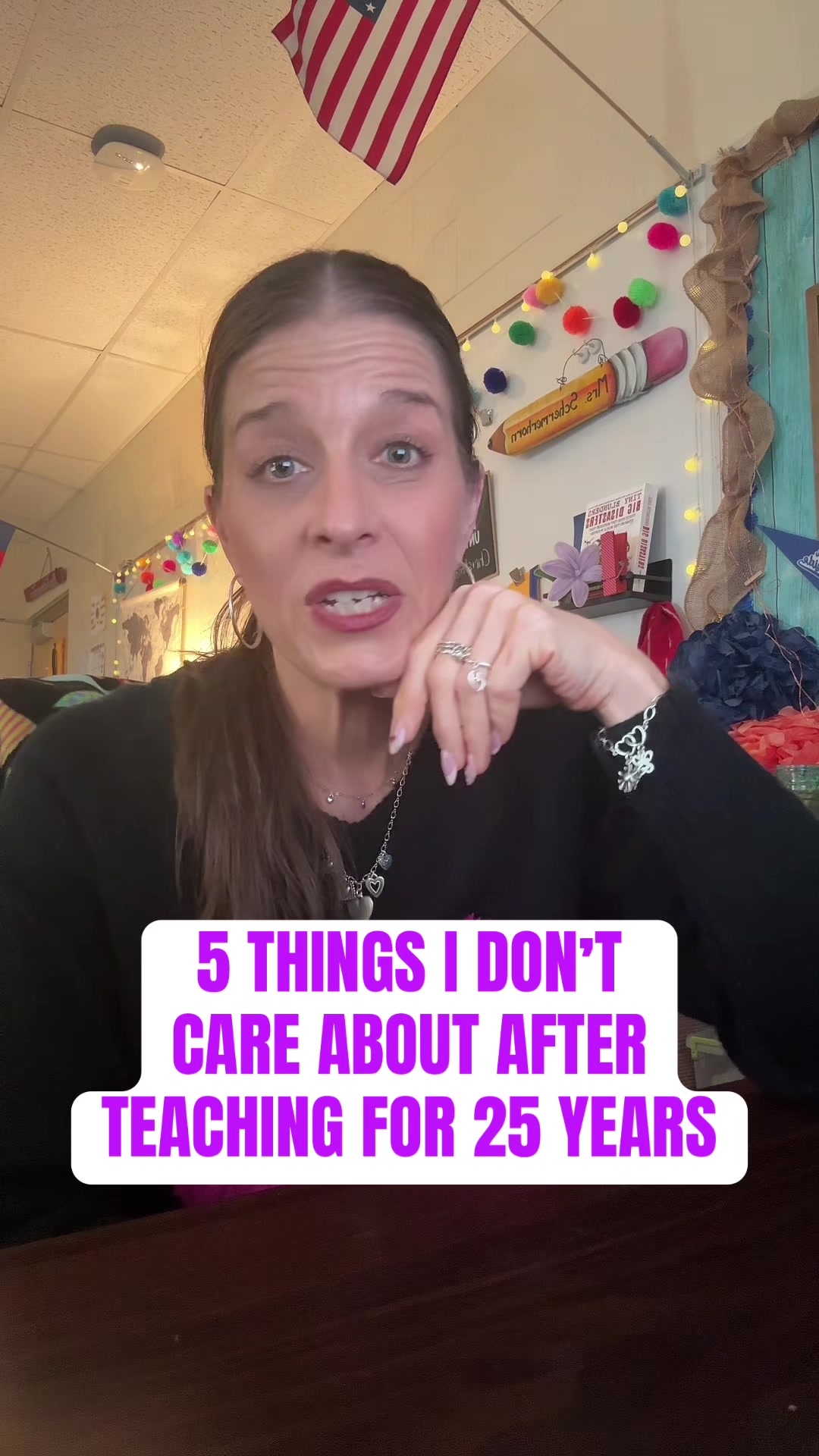 Five things I don’t care about after teaching for 25 years  #teachersoftiktok #teacher #teacherlife #preach ##fyp