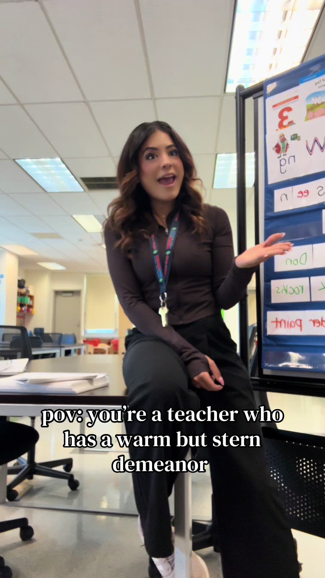 POV: You’re a teacher with a warm but stern demeanor 🤍 By this point in the year, my students know the routine, so when materials were missing, it was a quick reset moment. Calm, clear expectations, a little firmness, and right back on track. Small group = big accountability 💭 #TeacherTok #ClassroomManagement #ElementaryTeacher #TeacherLife #TeachingTips