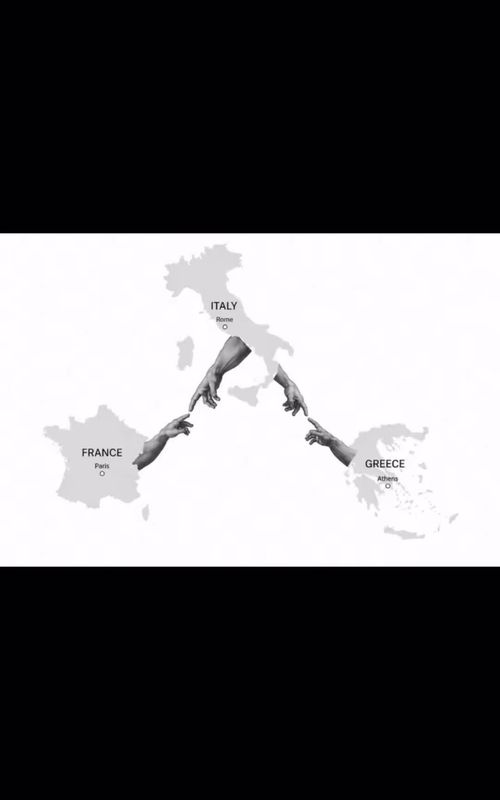 The creators of Europe 🇫🇷 🇮🇹 🇬🇷 #History #italy #greece #france #fyp 