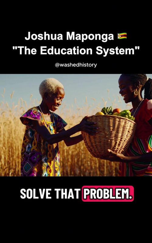 Joshua Maponga 🇿🇼 The Education System #knowledge #HistoryTime #africa #educacion 