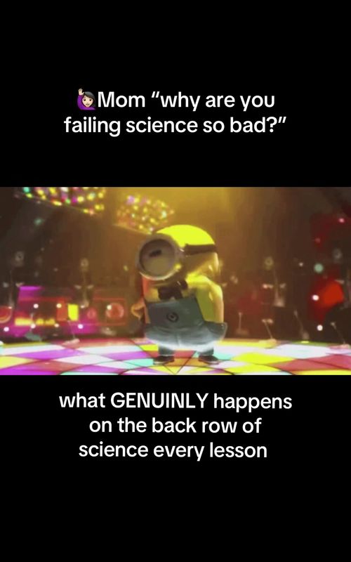 gcses in 2 weeks btw #school #Science #giftok #minions #fyp 