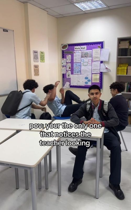it happens 🤣🤣 #fyp #school #relatble #blowthisup #mikicuh 