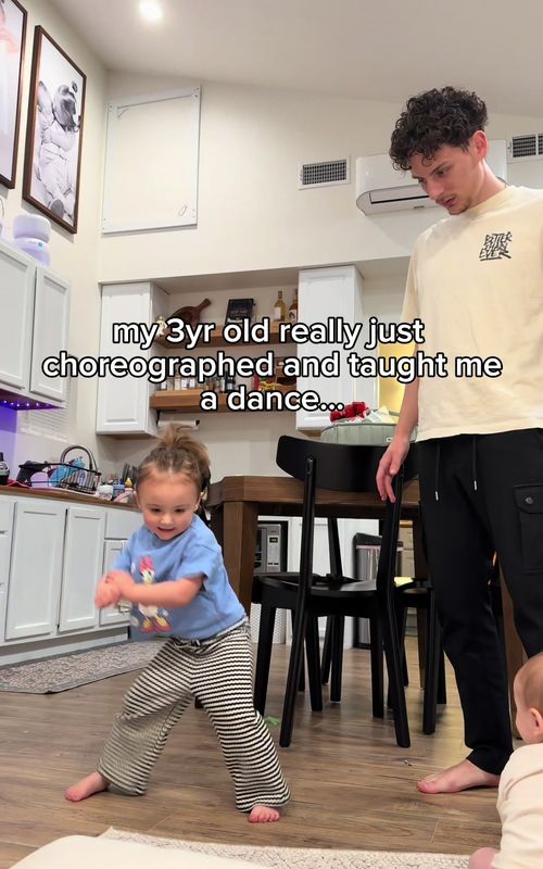 Why was it actually good?🤣 #firsttimedad #toddler #daughter #dance 