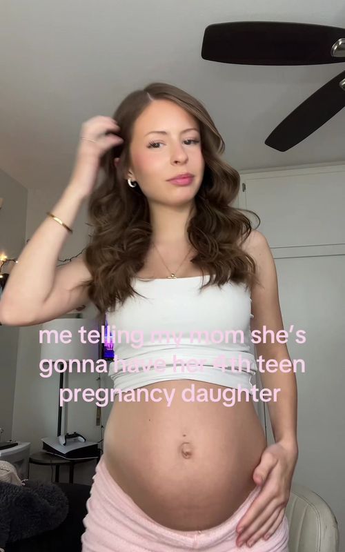 🤷‍♀️ #fyp #teenpregnancy #pregnant #bigmama 
