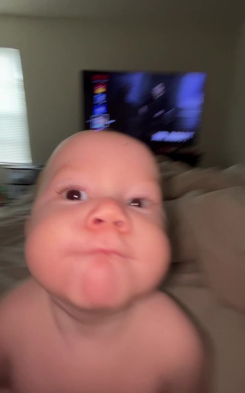 smooth talking #fyp #baby #funnyvideo #trend #momtok