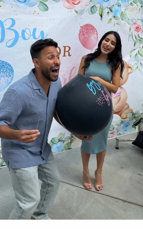 Gender reveal gone wrong 🥲⚫️