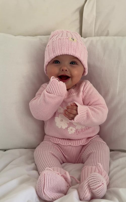 Baby giggles 🤭  Wearing @Lasiennacouture  #cutebabiesoftiktok #cutebaby #babygiggles #cutebabygirl #babiesoftiktok 