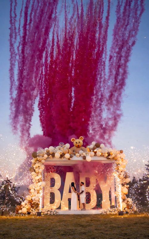 The best gender reveal in the world.🌎💕✨ #genderreveal #genderrevealmiami #genderrevealideas #revelaciondesexo #genderrevealparty