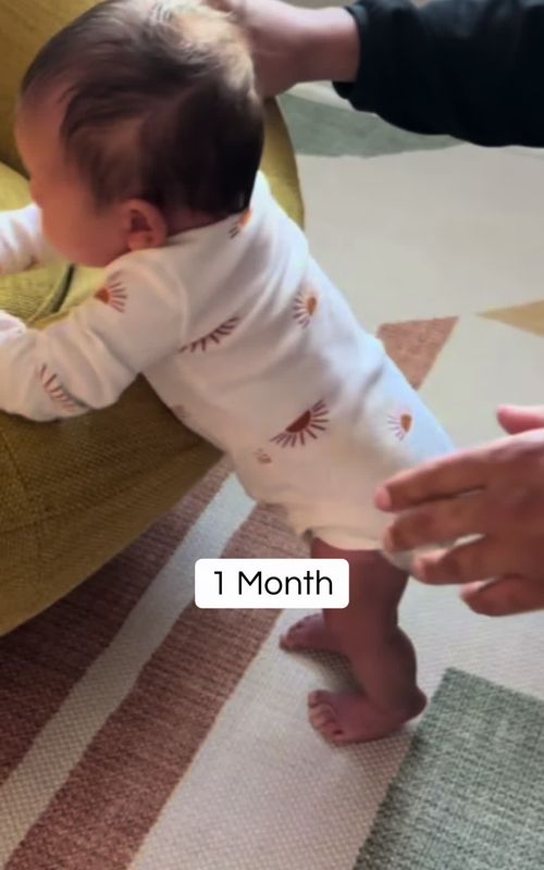 7 Months of Strong Legs #standing #strong #infant #baby #athlete 