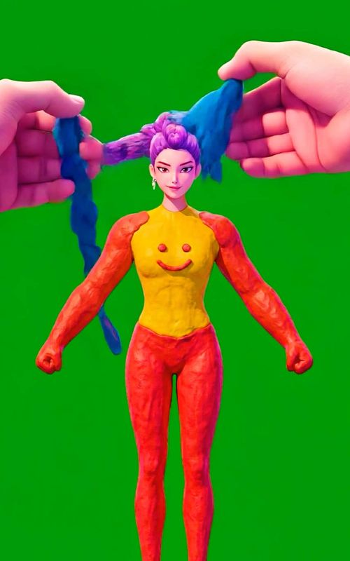 Learn body parts with Rumi! #kidstiktok #lululalaland #LearnOnTikTok #kidsactivities #kpopdemonhunter 