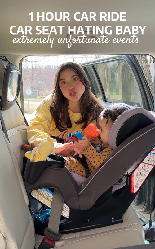 Actually that couldn’t have gone WORSE 💀 now that I’ve had a minute to sit with it, I can look back and laugh omgggg #momtok #toddlermom #carseat #relatable #momlife 