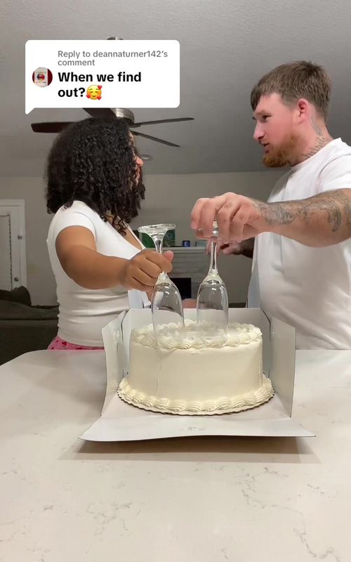 Replying to @deannaturner142  #genderrevealcake  #genderreveal #walmartcake #pregancytiktok #fyp 