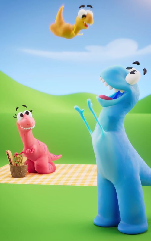 Happy Father’s Day #fathersday  #dadlife #animation #dad #dinosaur 