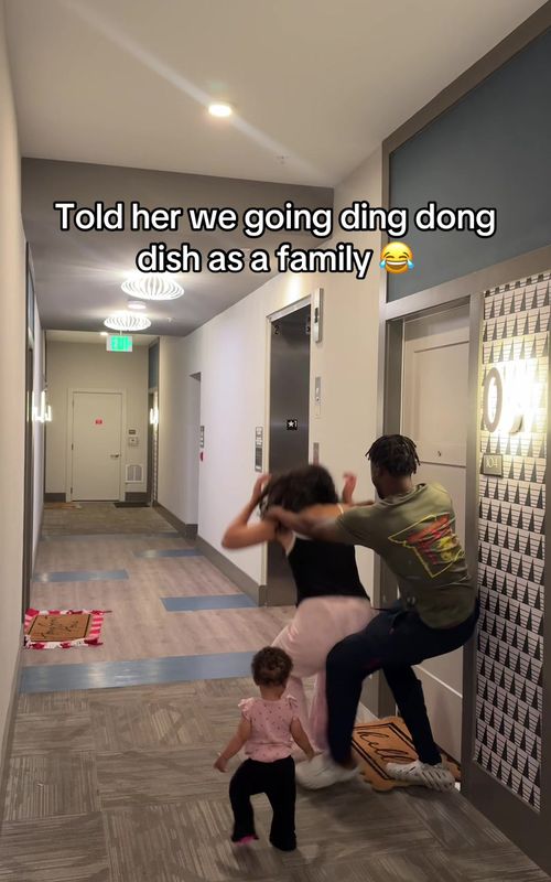 The baby wish she can run 😂😂 #familycontent #fyp #funnyfamily #funbaby #babiesoftiktok 