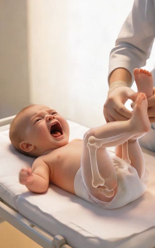 Stop Lifting Your Baby’s Legs Like This ⚠️ Many parents lift both legs high during diaper changes. But a baby’s hip joints are still developing, and this position may put unnecessary stress on the hips. A safer method is to gently turn your baby onto their side. Small changes can protect your baby’s development. #parentingtips #parenting #HealthTok #ChildHealth #children