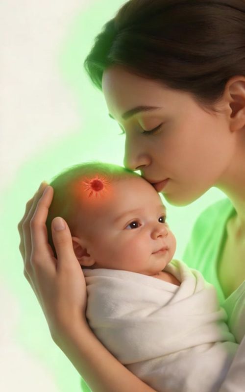 Don’t Kiss Your Baby on the Lips ❌ A simple kiss can transfer germs to your baby. Their immune system is still developing. #parentingtips #ParentAdvice #HealthTok #ChildHealth #parenting