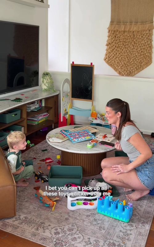 #1 TopUnlock: Stop telling your toddler what to do!! 👀 It may seem like a trap but hear me out… it’s the best parenting hack yet 🙂‍↕️ #BelongMobileInternet #BelongTopUnlock #parentinghack #motherhood Ad