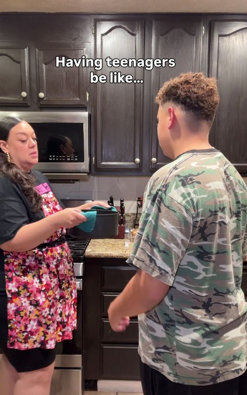 Sometimes gentle parenting just doesn’t work🫠😅 #teenagers #parenting 