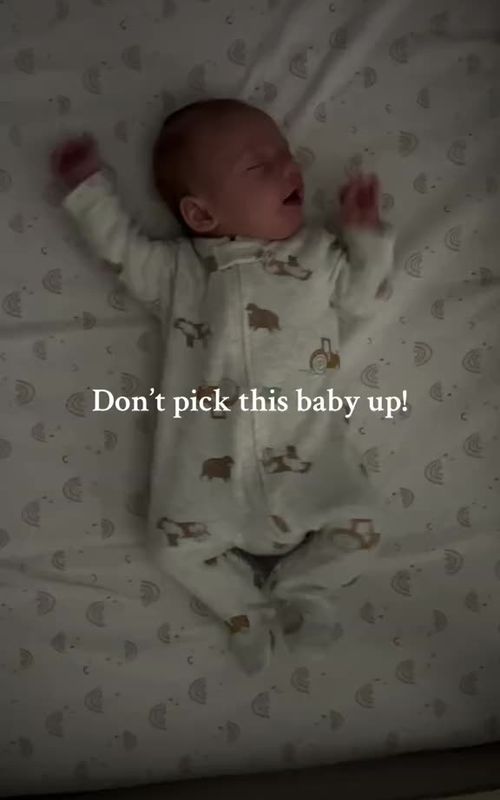 Cre: I forgot 🥺 #sahm #baby #babysleeptips #newborn #bedtimeroutine 