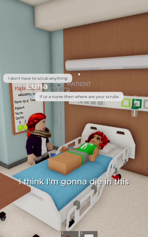 Clip 1: day 107, Clip 2: day 109, Clip 3: day 102, Clip 4: day 109 || Maple Hospital on Roblox || #roblox #robloxfunny #maplehospital #maplehospitalfunny #ithinkimgonnadieinthishouse 
