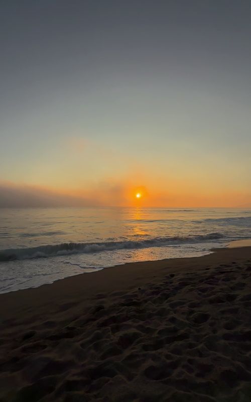 #beach #ocean #sunset #nature #scenery 