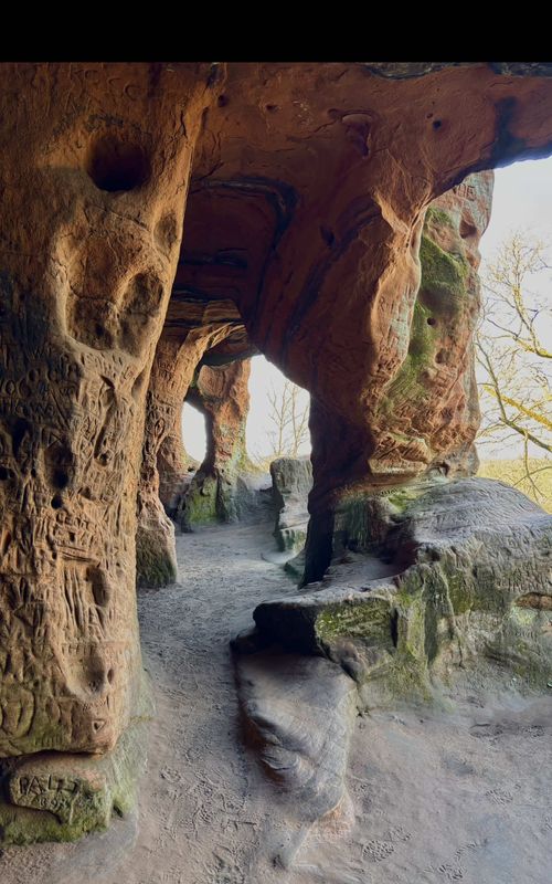 Hidden gem in the Midlands 👀📍 Exploring inside Nanny’s Rock at Kinver Edge You won’t believe this place is real and FREE!  📍 Compton Road, DY7 6DL #kinveredge #hiddenuk #exploreuk #westmidlands #adventure @National Trust 
