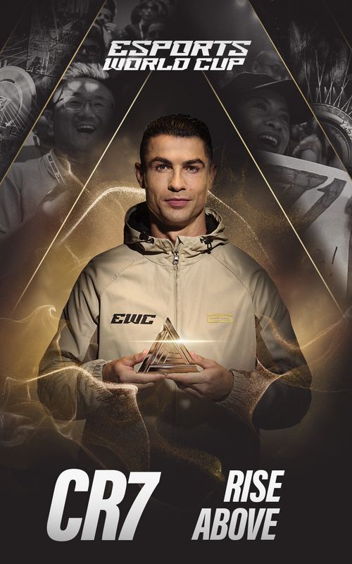 When the legend calls, you answer. Cristiano Ronaldo is challenging the 2000 athletes of EWC to Rise Above. July 7th — The Esports World Cup begins. #RiseAbove #EsportsWorldCup #EWC25