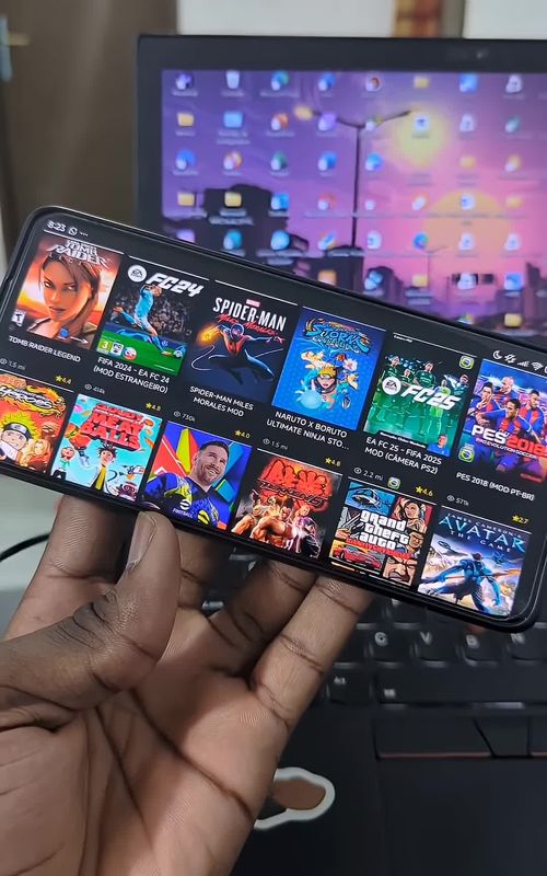 Retro Game Emulator App