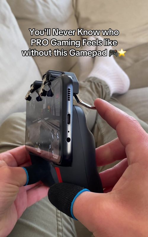 If you’re a fan of mobile FPS games, you need to see this Gamepad 🕹️🎮🔥#callofdutymobile #pubgmobile #gamepad #gaming #mobilegaming